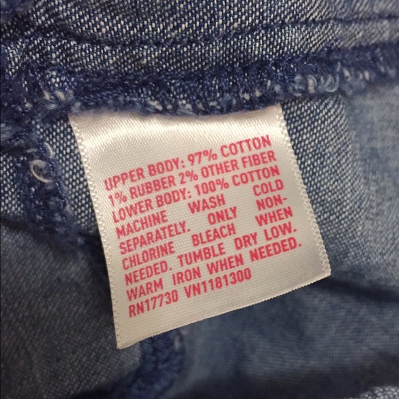 Medium Mossimo Denim Tube Top - Picture 5 of 5